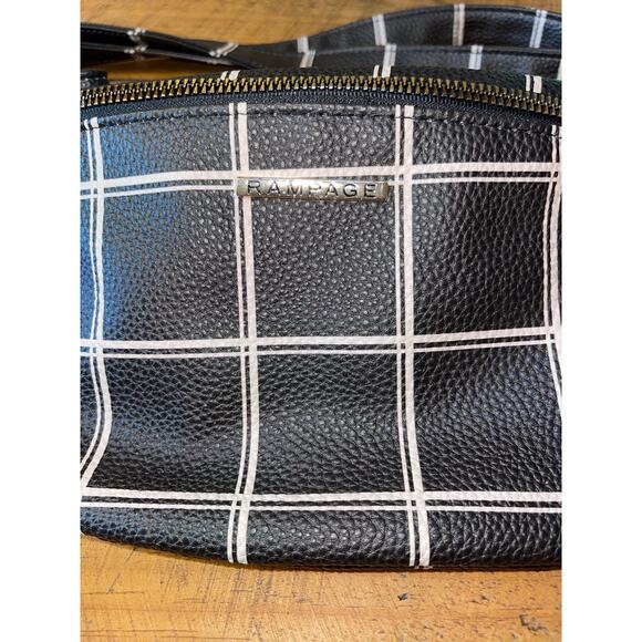 NWT Rampage Brown Cream Fanny Pack Belt Bag Adjustable Strap MSRP $68 - Picture 3 of 9